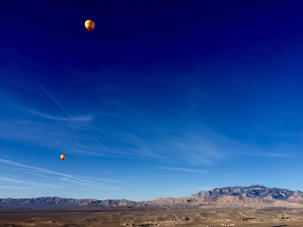 Luchtballonvaart Las Vegas met Vegas Balloon Rides