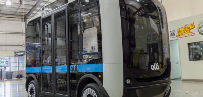 Olli - De zelfrijdende bus - Foto: Local Motors