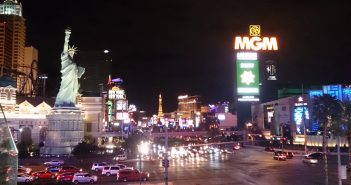 De Las Vegas Strip maart 2017